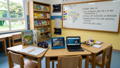 IA nas escolas: CNE proíbe uso autônomo por alunos até o 5º ano e muda regras para inteligência artificial no Brasil